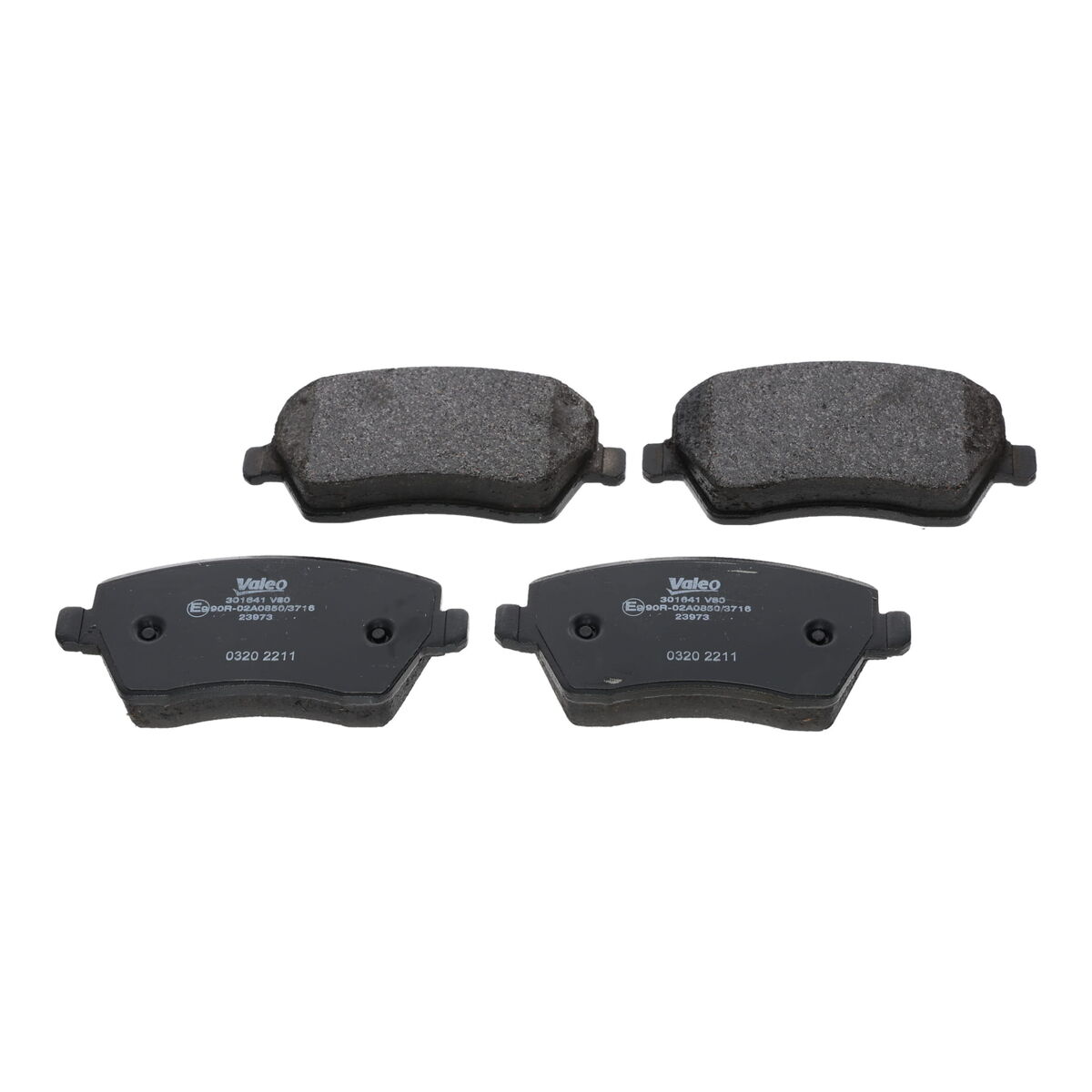 Placute frana VALEO 301641